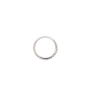 CONTEMPORARY 0.47 CARAT DTW DIAMOND WHITE GOLD BAND