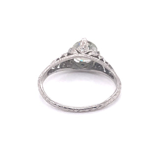 EDWARDIAN 1.5CT DIAMOND SOLITAIRE ENGAGEMENT RING