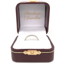 CONTEMPORARY WHITE GOLD DIAMOND BAND