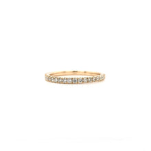 CONTEMPORARY GOLD DIAMOND BAND