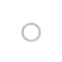 ANTIQUE STYLE FRENCH CUT DIAMOND ETERNITY BAND