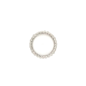 ANTIQUE STYLE FRENCH CUT DIAMOND ETERNITY BAND