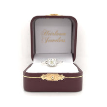ANTIQUE ART DECO 0.85 CARAT DIAMOND FILIGREE RING
