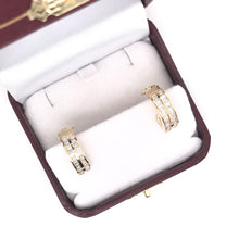 VINTAGE BAGUETTE DIAMOND EARRINGS