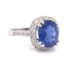 5.67 CARAT SRI LANKA SAPPHIRE RING
