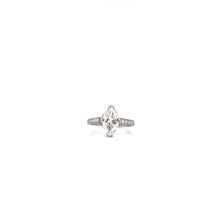 ANTIQUE 1.33 CARAT MARQUISE CUT DIAMOND RING