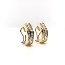 VINTAGE BAGUETTE DIAMOND EARRINGS