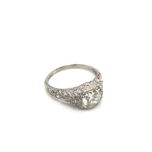ANTIQUE EDWARDIAN 1.84 CARAT OLD MINE CUT DIAMOND RING