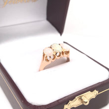 VICTORIAN ROSE GOLD OPAL RING