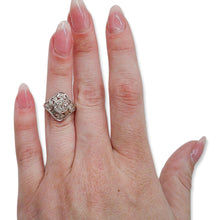 10K EDWARDIAN OLD MINE CUT DIAMOND RING